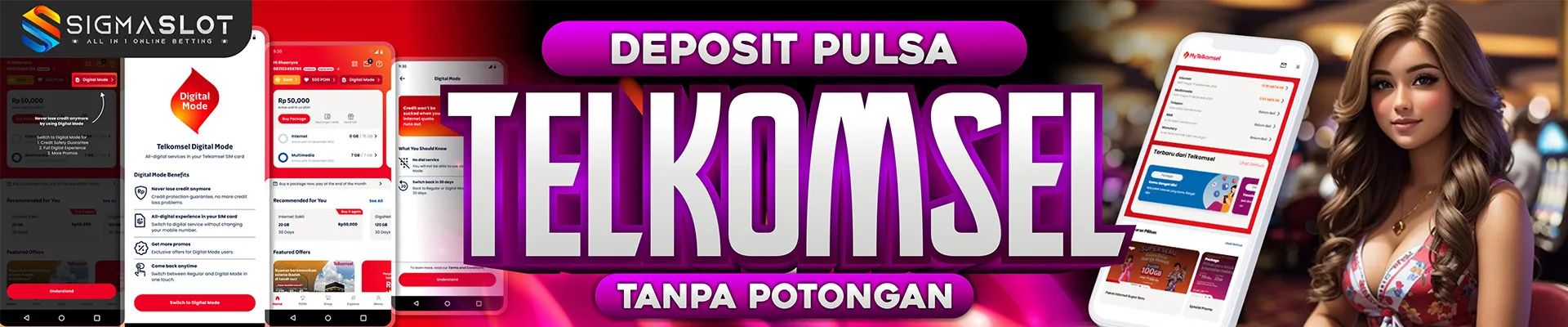 DEPOSIT PULSA TANPA POTONGAN